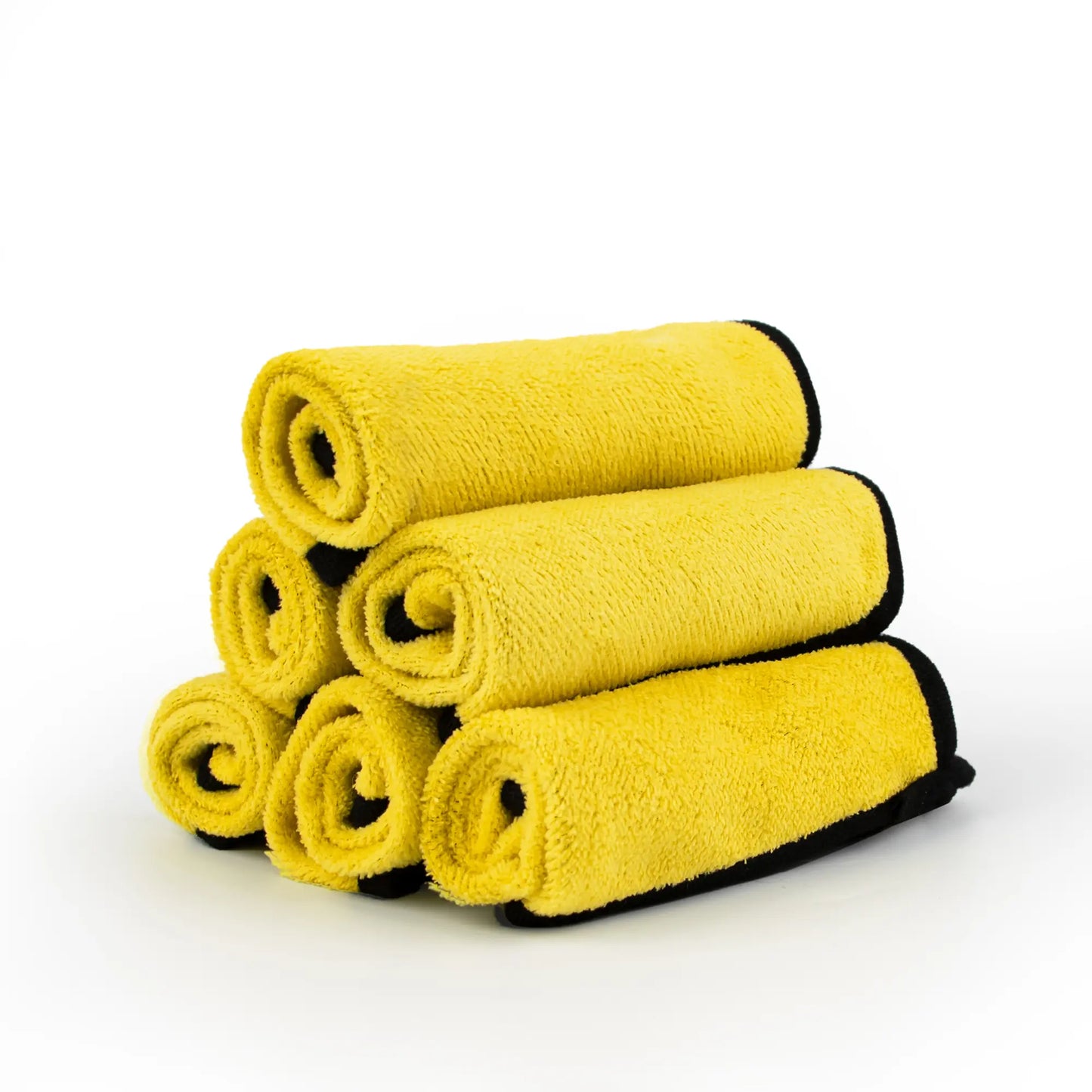 10PCS Lint-Free Microfiber Cleaning Cloths for Cars & Home, Absorbent, Polishing, Drying, Random Colors