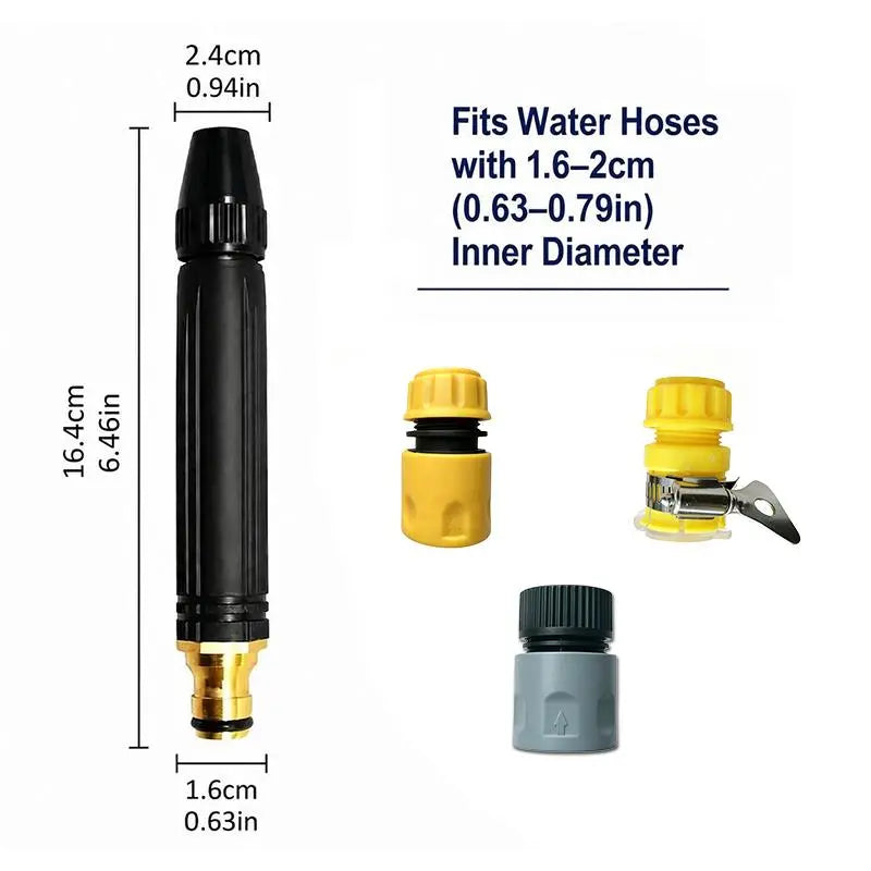 Portable High-Pressure Water Gun for Car Washing, Gardening & Pet Bathing
