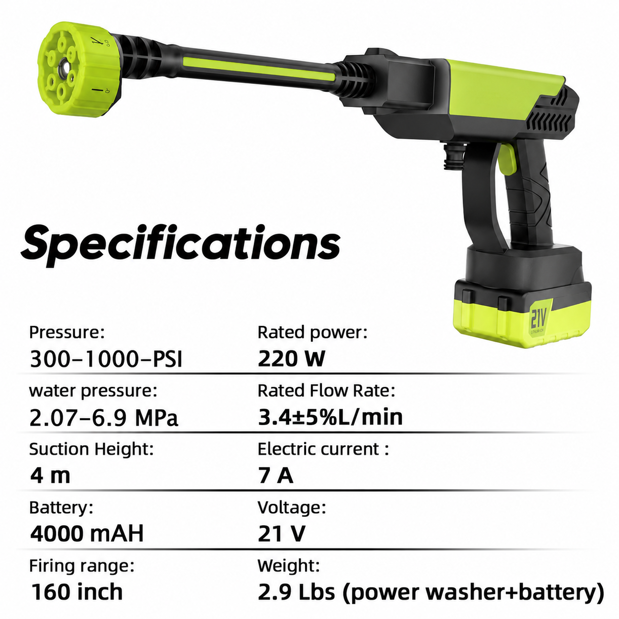 Cordless Pressure Washer – Clean Your Car Anytime, Anywhere
