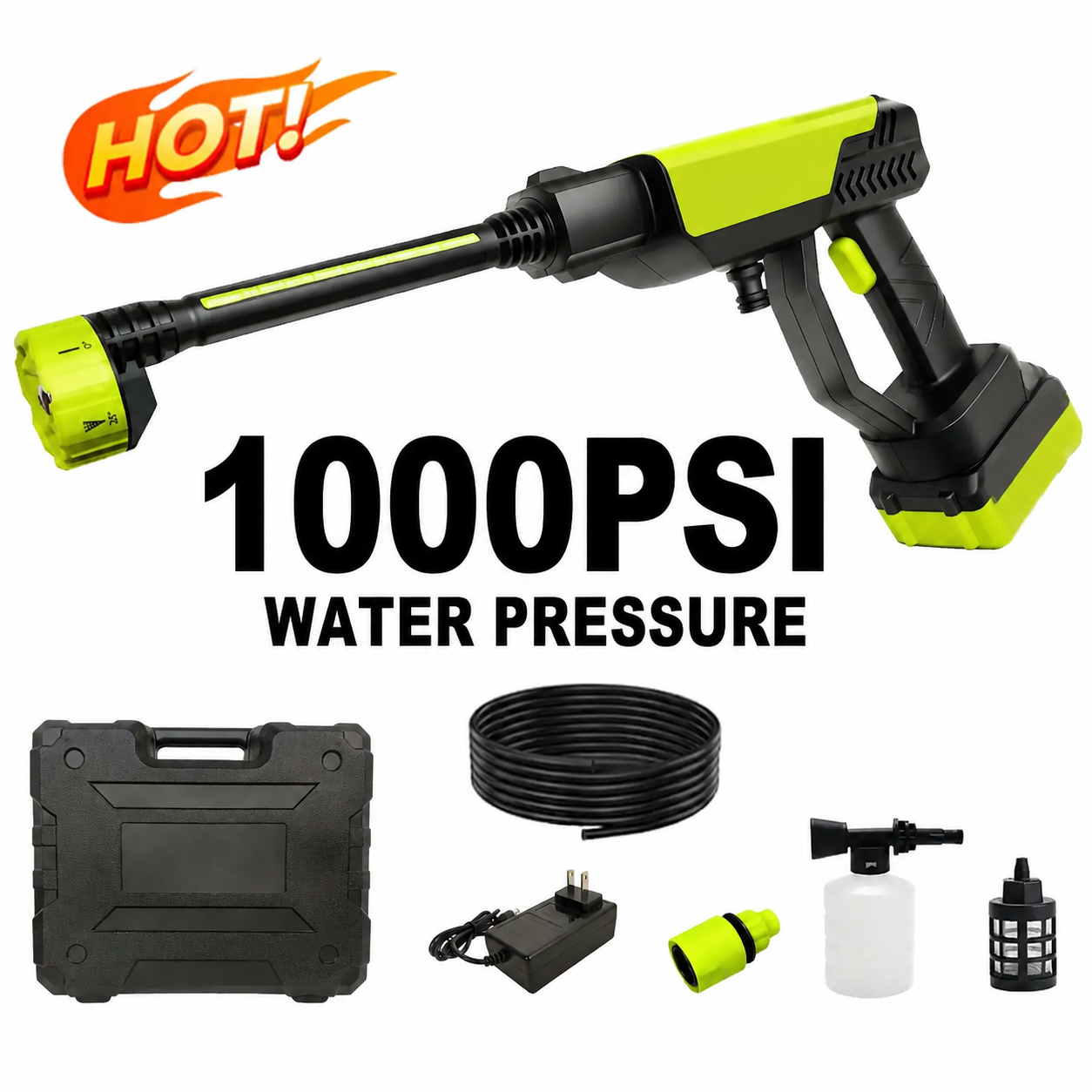 Cordless Pressure Washer – Clean Your Car Anytime, Anywhere